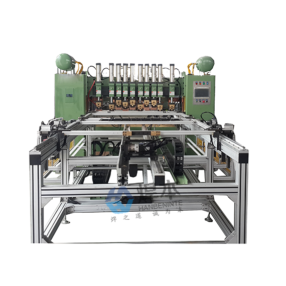 倉儲籠龍門式多點焊機